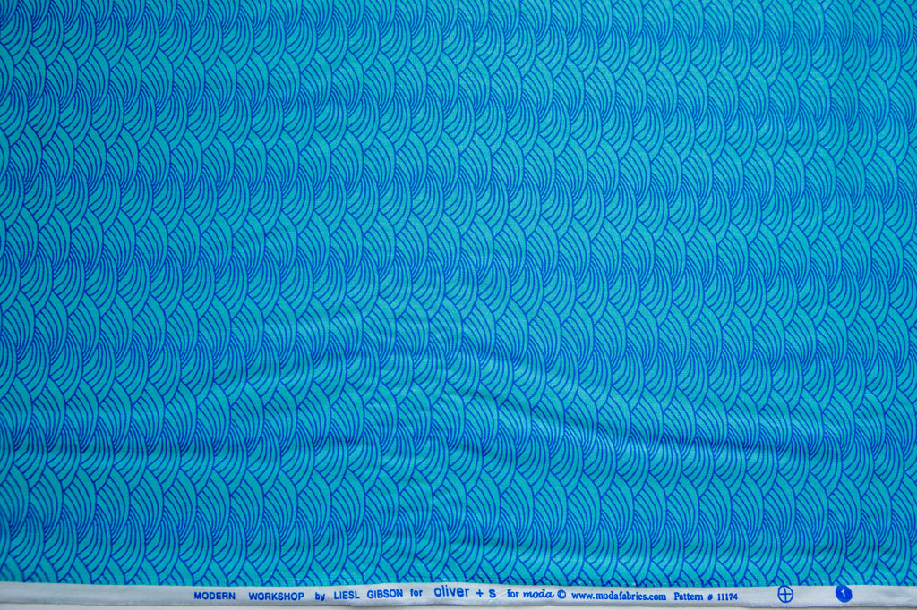 Modern Workshop Wave in Artisan Aqua, Liesl Gibson, Oliver + S, 11174 13