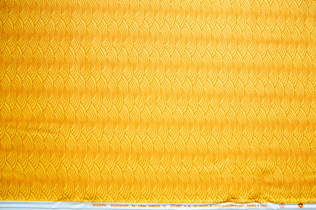 Modern Workshop Wave in Citron Yellow, Liesl Gibson, Oliver + S, 11174 20