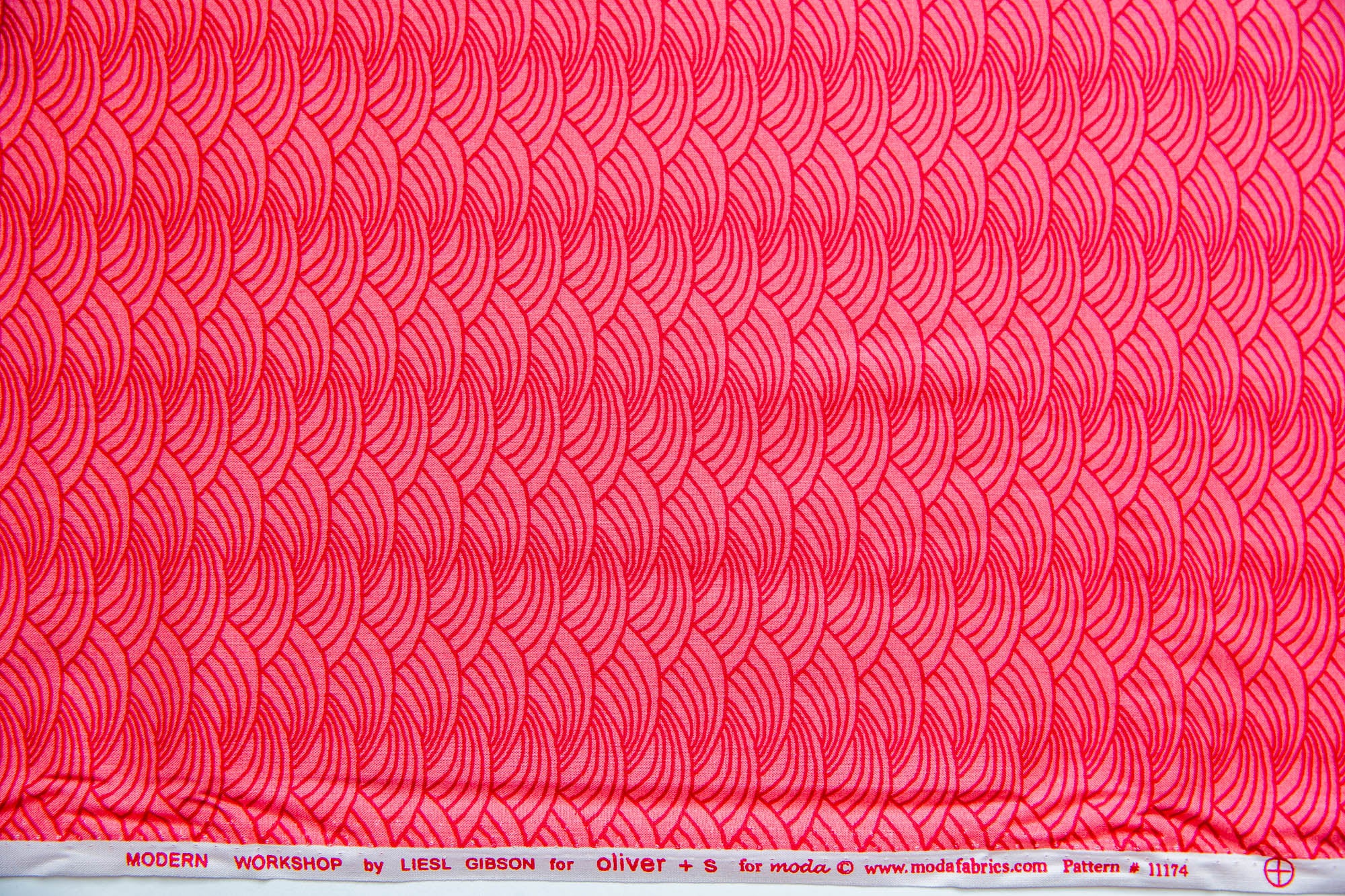 Modern Workshop Wave in Frothy Pink, Liesl Gibson, Oliver + S, 11174 11