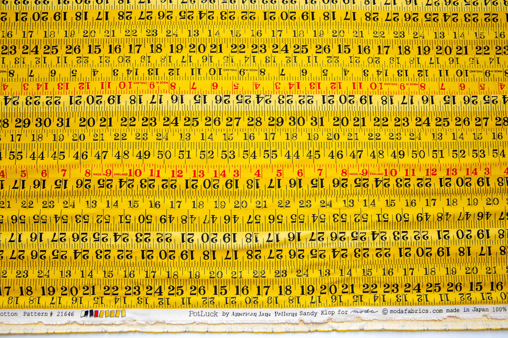 Pot Luck Measuring Tapes in Cornbread, American Jane, 21646 17