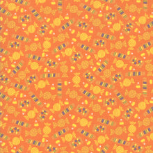 Load image into Gallery viewer, Ghouls and Goodies Candy Toss in Pumpkin Orange, Stacy Iest Hsu, 20685 20
