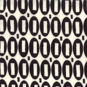 Pezzy Print in Black, American Jane, Moda Fabrics, 21605-123