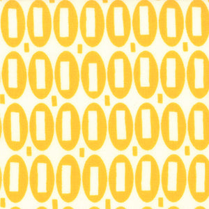 Pezzy Print in Yellow, American Jane, Moda Fabrics, 21605-139
