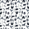 Farm Charm in Cloud Kettle, Gingiber, Moda Fabrics, 48294 12