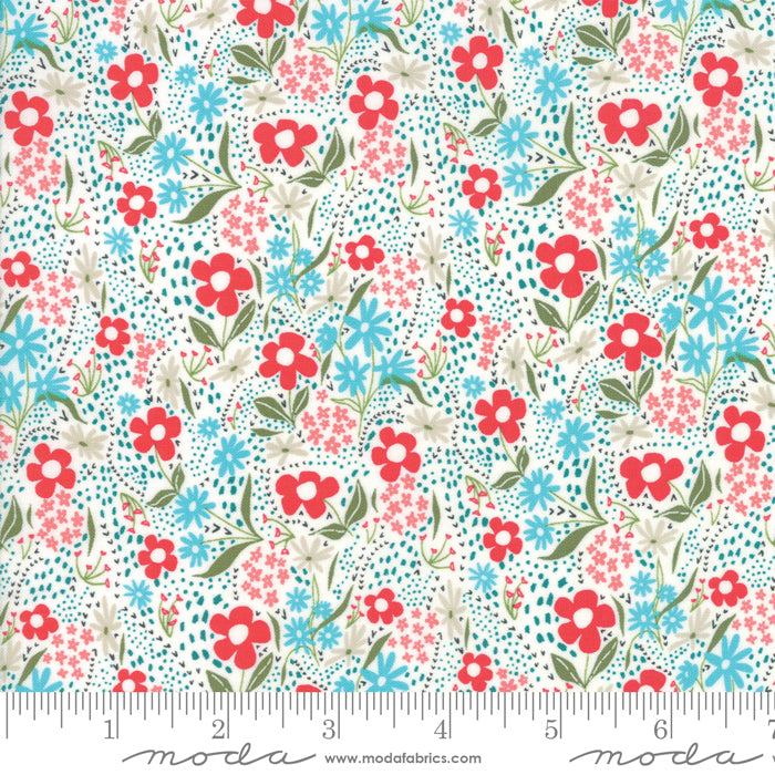 Farm Charm Floral Bundle, 7 Pieces, Gingiber, Moda Fabrics, 48295