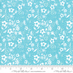 Farm Charm Floral in Pond, Gingiber, Moda Fabrics, 48295 15