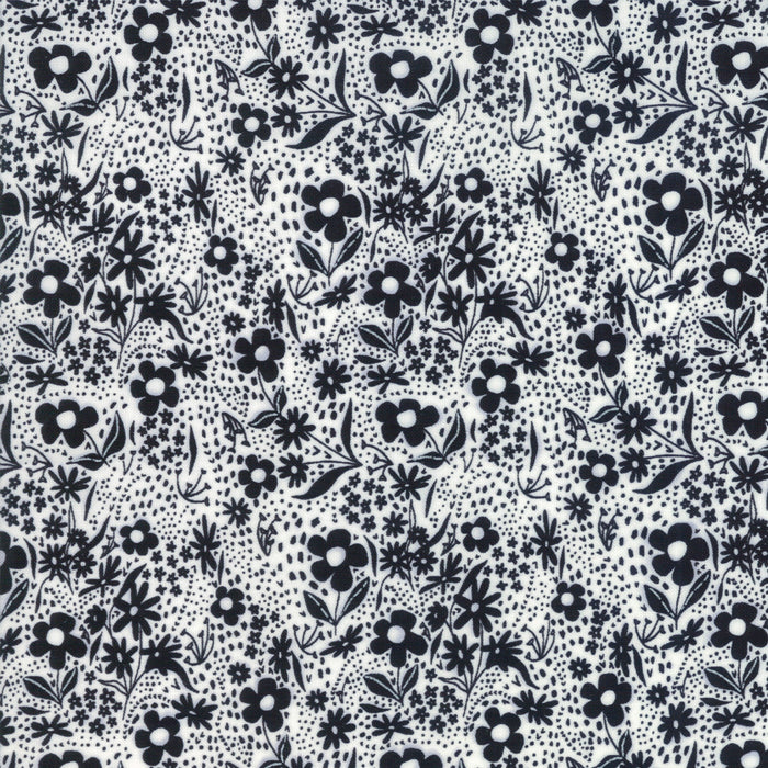 Farm Charm Floral in Cloud Kettle, Gingiber, Moda Fabrics, 48295 22