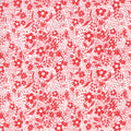 Farm Charm Floral in Cloud Rooster Red, Gingiber, Moda Fabrics, 48295 24
