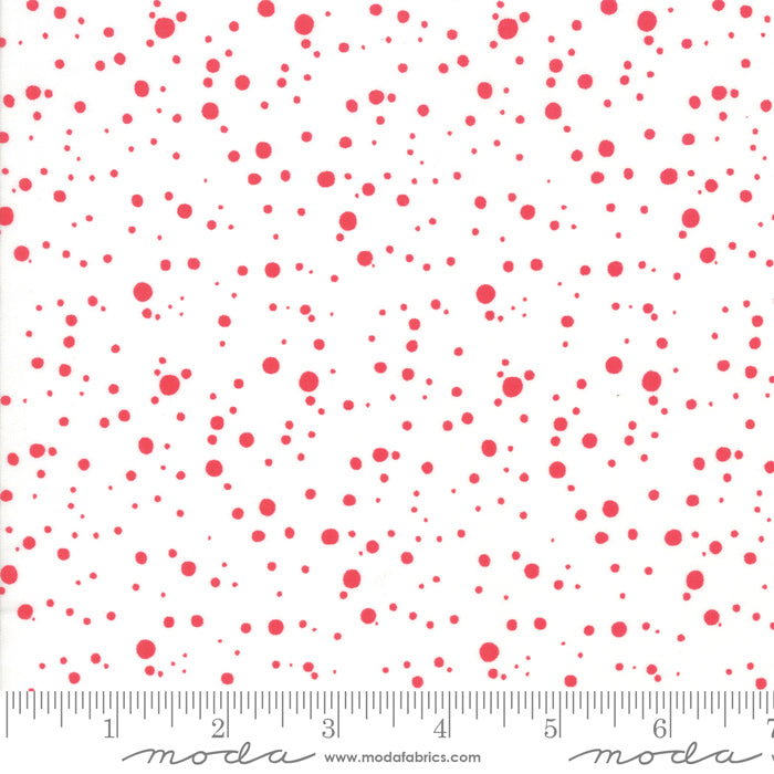 Farm Charm Camp Fire Dot in Cloud White, Gingiber, Moda Fabrics, 48296 11