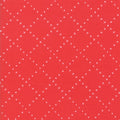 Farm Charm Lattice in Rooster Red, Gingiber, Moda Fabrics, 48297 14