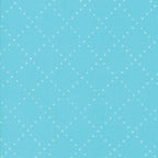 Farm Charm Lattice in Pond, Gingiber, Moda Fabrics, 48297 15