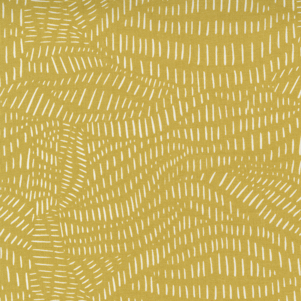 Words to Live By Scattered Lines in Mustard, Gingiber, Moda Fabrics, 48323 16