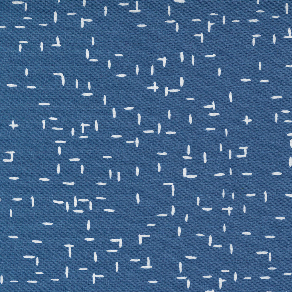 Words to Live By Tweedy in Sky, Gingiber, Moda Fabrics, 48324 12