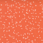 Words to Live By Tweedy in Clementine, Gingiber, Moda Fabrics, 48324 15