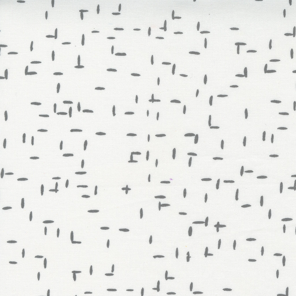 Words to Live By Tweedy in Cloud and Fog, Gingiber, Moda Fabrics, 48324 23