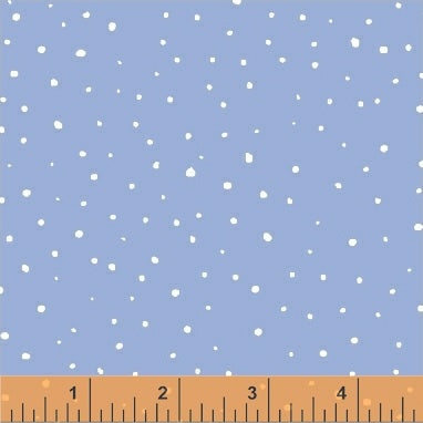 Snow Dots in Blue, A Walk in the Woods, Whistler Studios, 50104-2