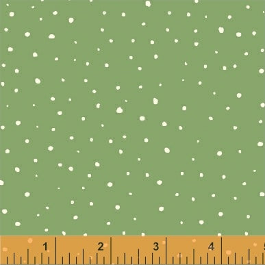 Snow Dots in Green, A Walk in the Woods, Whistler Studios, 50104-6