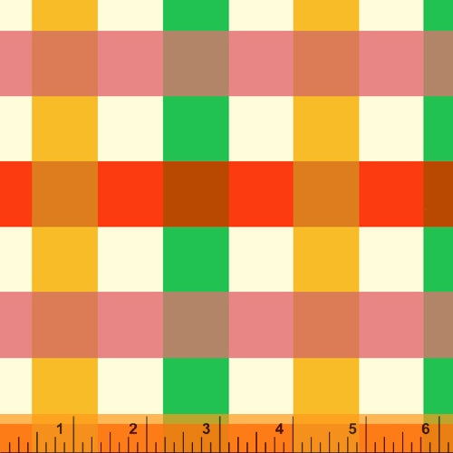 Malibu Big Gingham in Green, Heather Ross, 52148-11