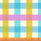 Malibu Big Gingham in Aquamarine, Heather Ross, 52148-2