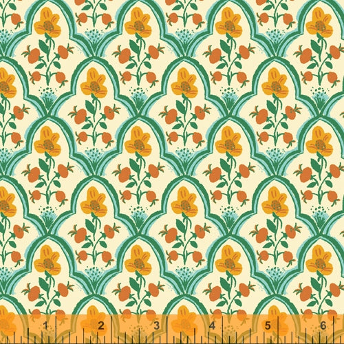 Malibu Wood Block in Ocean, Heather Ross, 52151-1