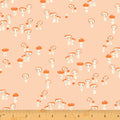 Far Far Away 3 Mushrooms in Pink, Heather Ross, 52756-1