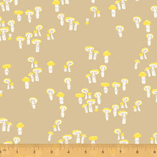 Load image into Gallery viewer, Far Far Away 3 Mushrooms in Taupe, Heather Ross, 52756-11
