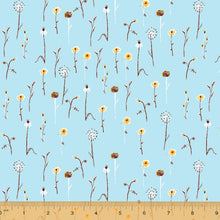 Load image into Gallery viewer, Far Far Away 3 Wildflowers in Light Blue, Heather Ross, 52757-14
