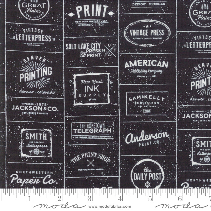 Print Shop Logos Bundle, 3 Pieces, Sweetwater, Moda Fabrics, 5740