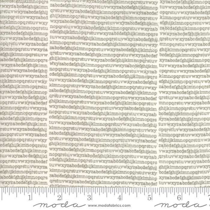 Print Shop Newsprint in Clay, Sweetwater, Moda Fabrics, 5742 12