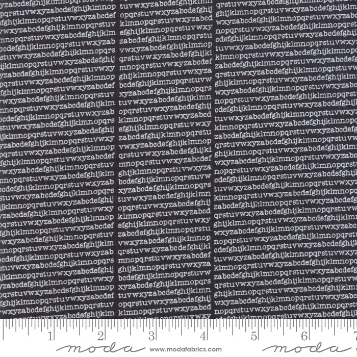 Print Shop Newsprint in Black, Sweetwater, Moda Fabrics, 5742 23