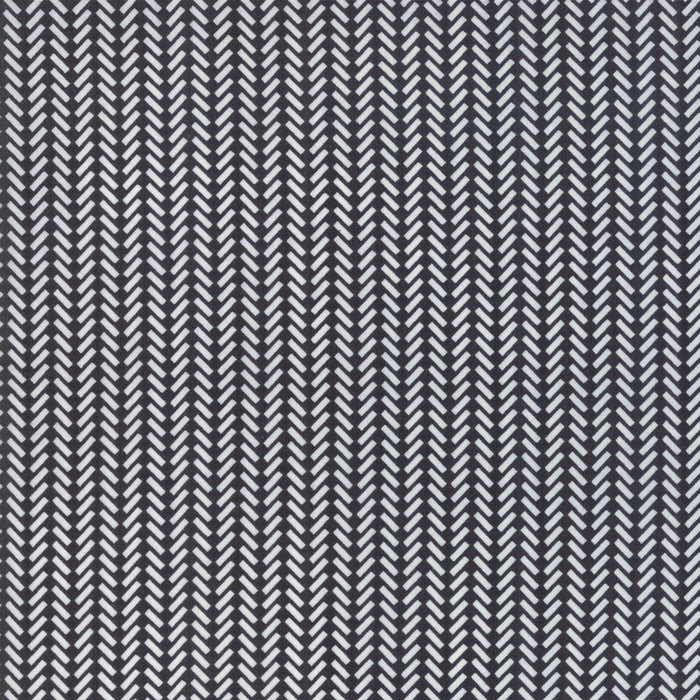 Print Shop Against the Grain in Black, Sweetwater, Moda Fabrics, 5744 33