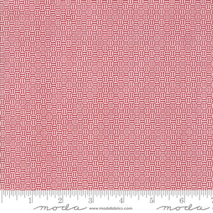 Print Shop Ditto in Red, Sweetwater, Moda Fabrics, 5745 11