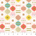 Polar Magic Bear Baubles in Blush and Gold Metallic, Lemonni, 90175M-11