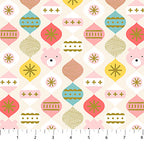 Polar Magic Bear Baubles in Blush and Gold Metallic, Lemonni, 90175M-11