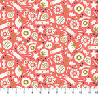 Polar Magic Ornament Toss in Coral and Gold Metallic, Lemonni, 90176M-23