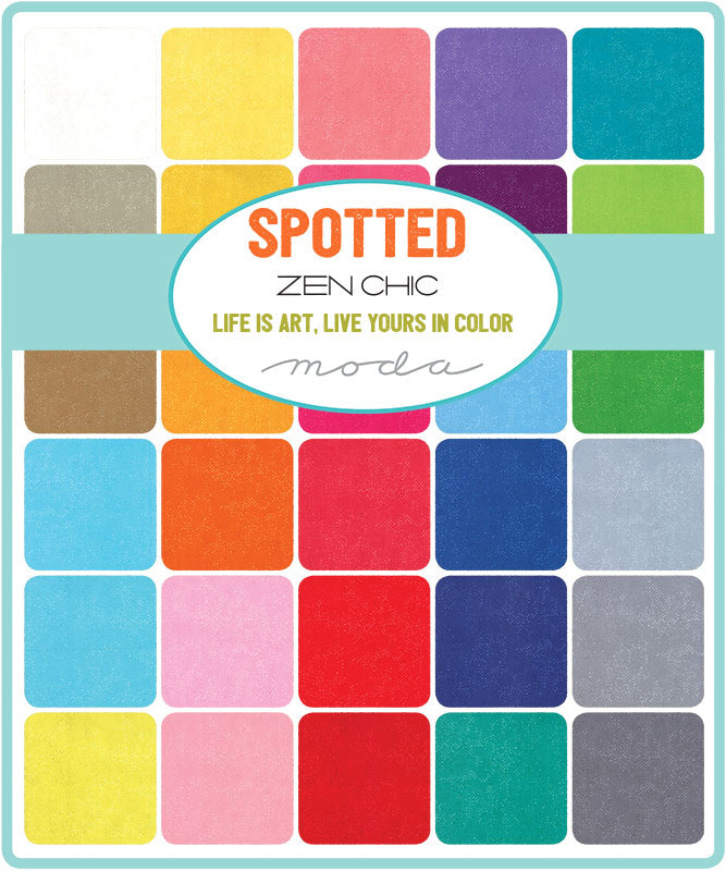 Spotted Mini Candy Pack, Zen Chic, Brigitte Heitland, 1660MC