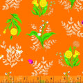 Bouquet in Orange, Heather Ross 20th Anniversary Collection, Windham Fabrics, 43483A-2