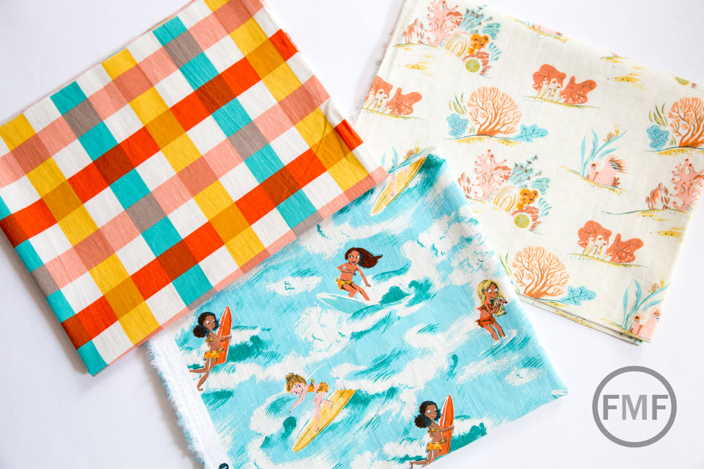 Malibu CANVAS Bundle, 3 Pieces, Heather Ross, 52145LC