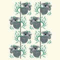 Charley Harper Nurture Koala Koala, 100% GOTS-Certified Organic Cotton Poplin, CH-19