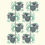 Charley Harper Nurture Koala Koala, 100% GOTS-Certified Organic Cotton Poplin, CH-19
