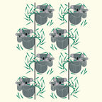 Charley Harper Nurture Bundle, 9 Pieces, 100% GOTS-Certified Organic Cotton