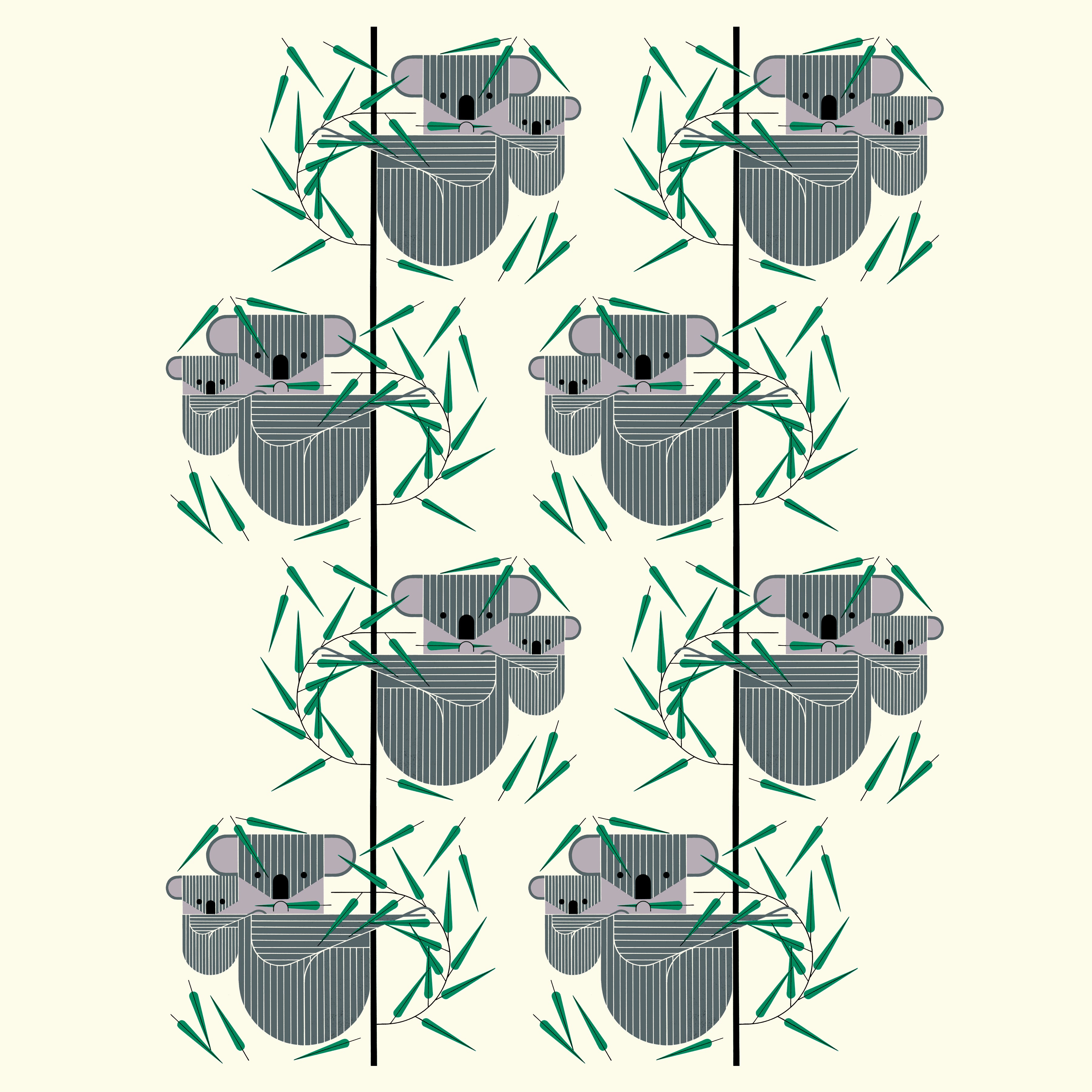 Charley Harper Nurture Bundle, 9 Pieces, 100% GOTS-Certified Organic Cotton