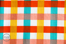 Load image into Gallery viewer, Malibu CANVAS Big Gingham in Ocean, Heather Ross, 52148LC-1
