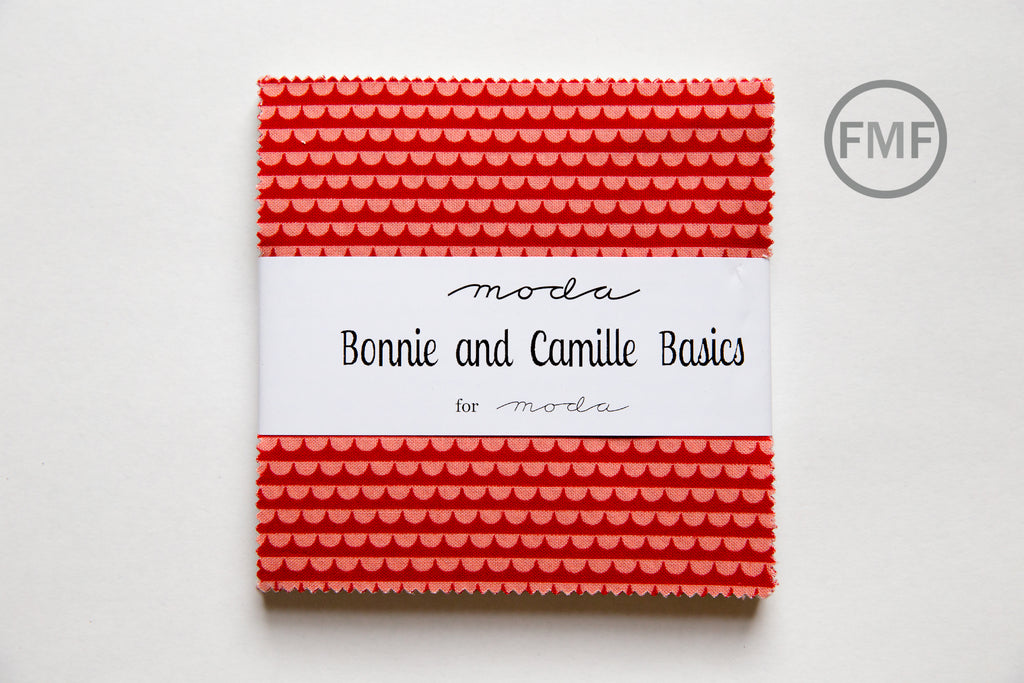 Bonnie and Camille Basics Charm Pack, Bonnie & Camille, 55023PP, Five-Inch Squares
