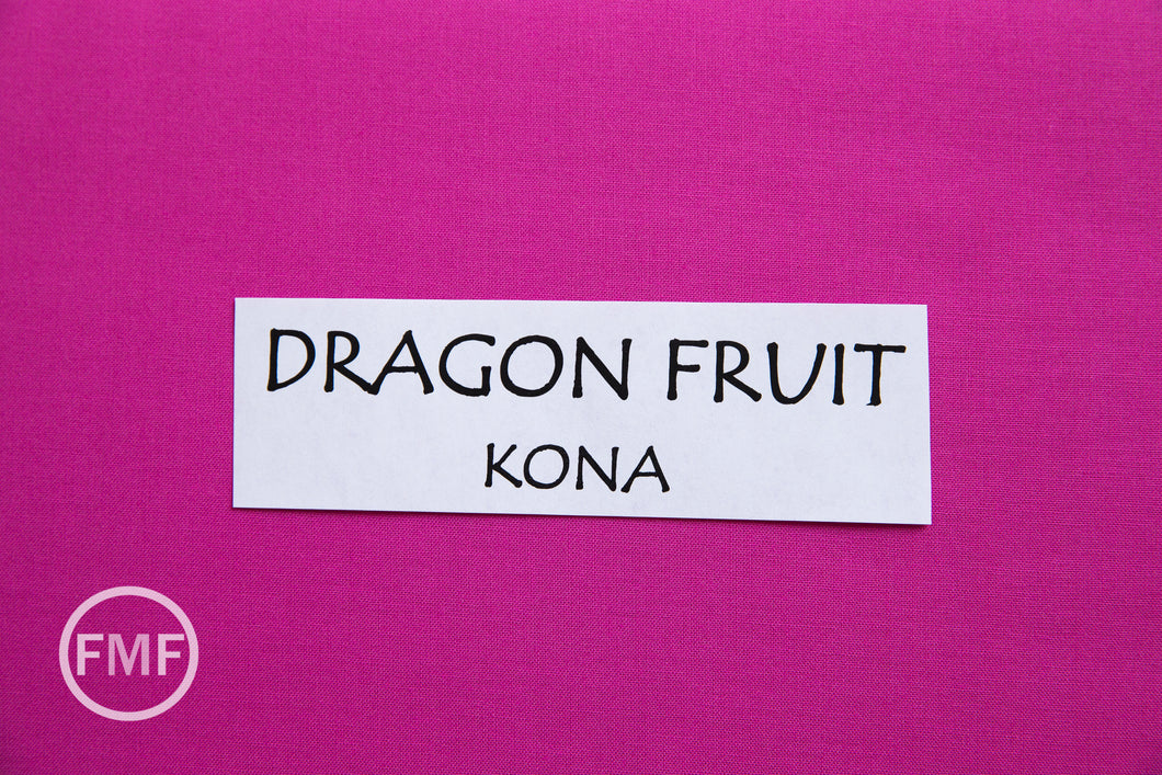 Dragon Fruit Kona Cotton Solid Fabric from Robert Kaufman, K001-1841