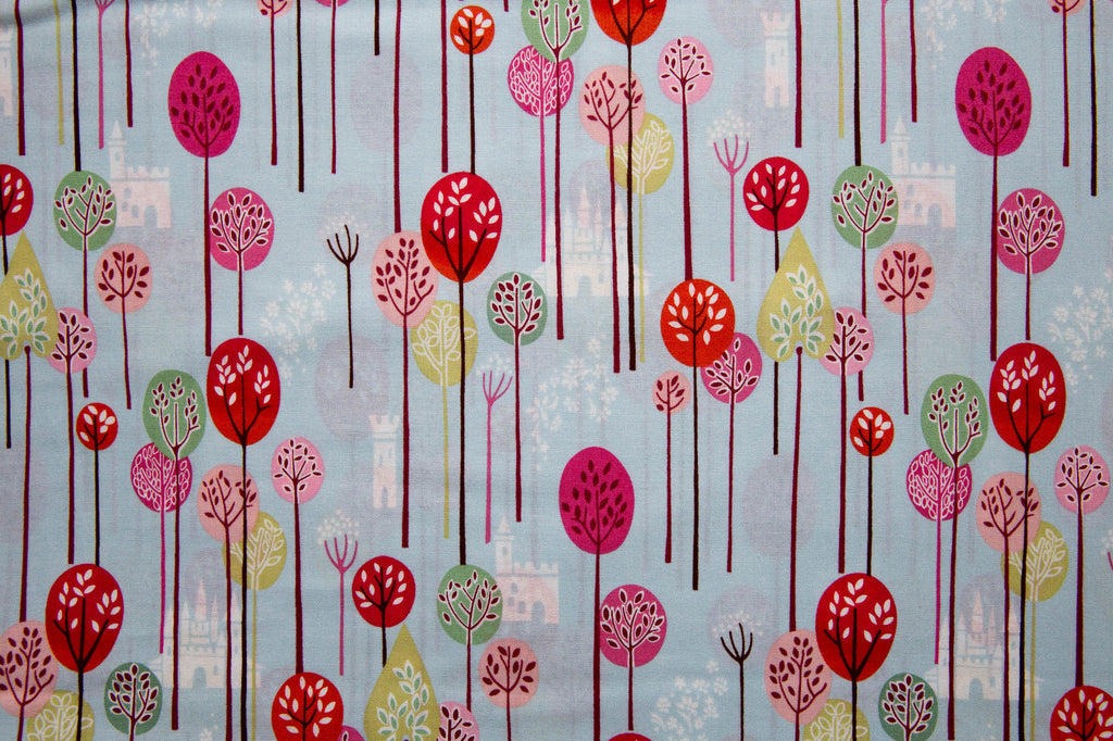 Once Upon a Time Enchanted Forest in Baby Blue, De Leon Design Group, DE-7701-B