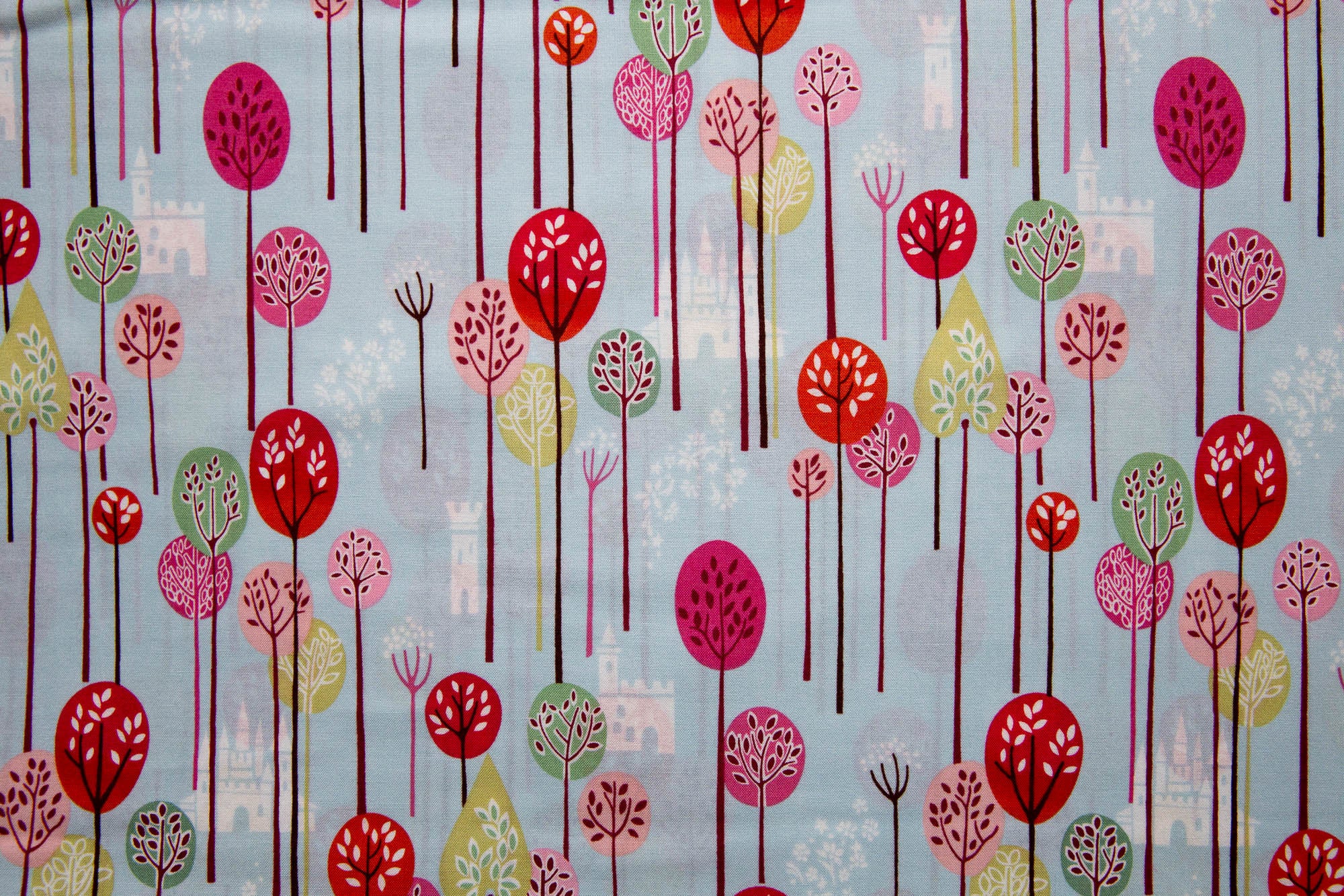 Once Upon a Time Enchanted Forest in Baby Blue, De Leon Design Group, DE-7701-B