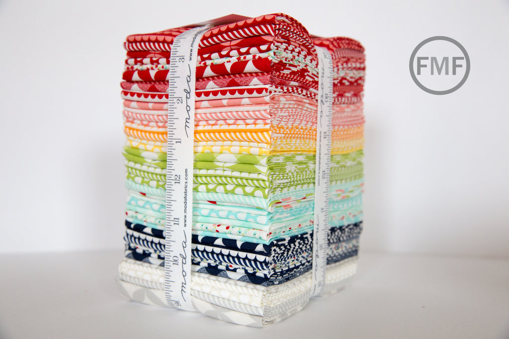 Bonnie and Camille Basics Precut Fat Eighth Bundle, 55023F8, Bonnie & Camille