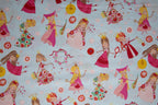 Once Upon a Time Fair Maidens in Baby Blue, De Leon Design Group, DE-7700-BR
