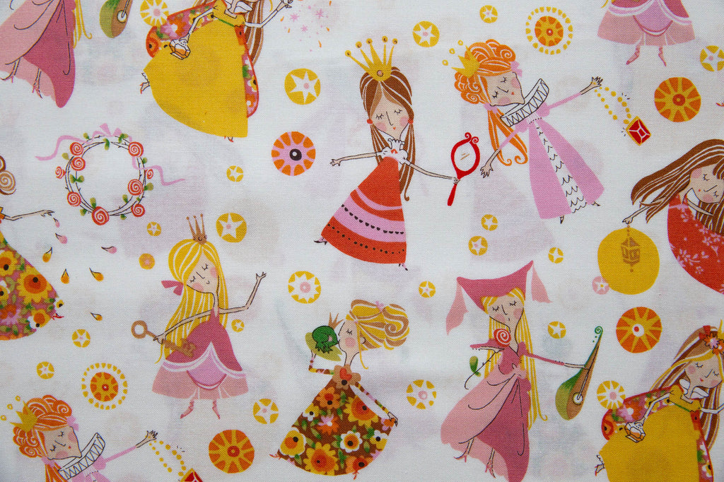 Once Upon a Time Fair Maidens in Natural, De Leon Design Group, DE-7700-AR